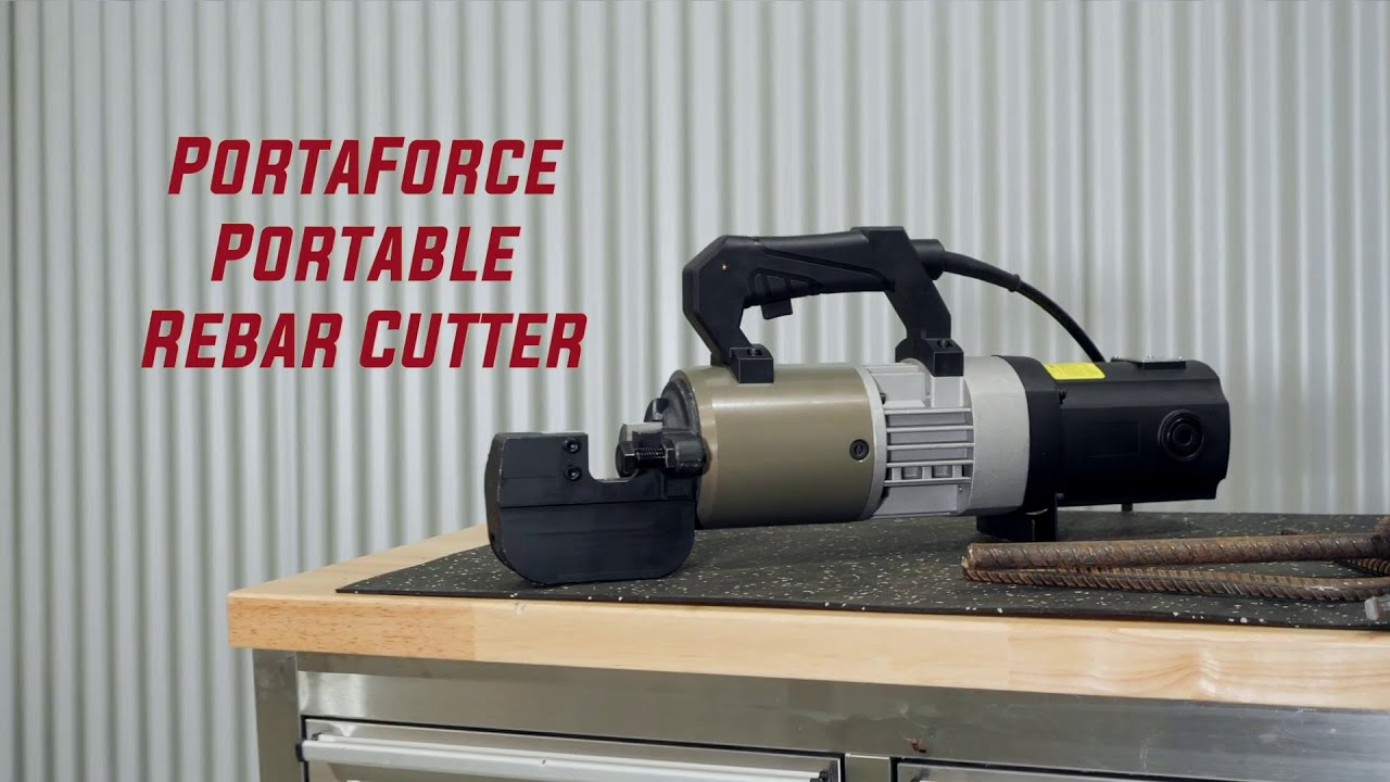 Portaforce Portable Rebar Cutter/Cutting Machine