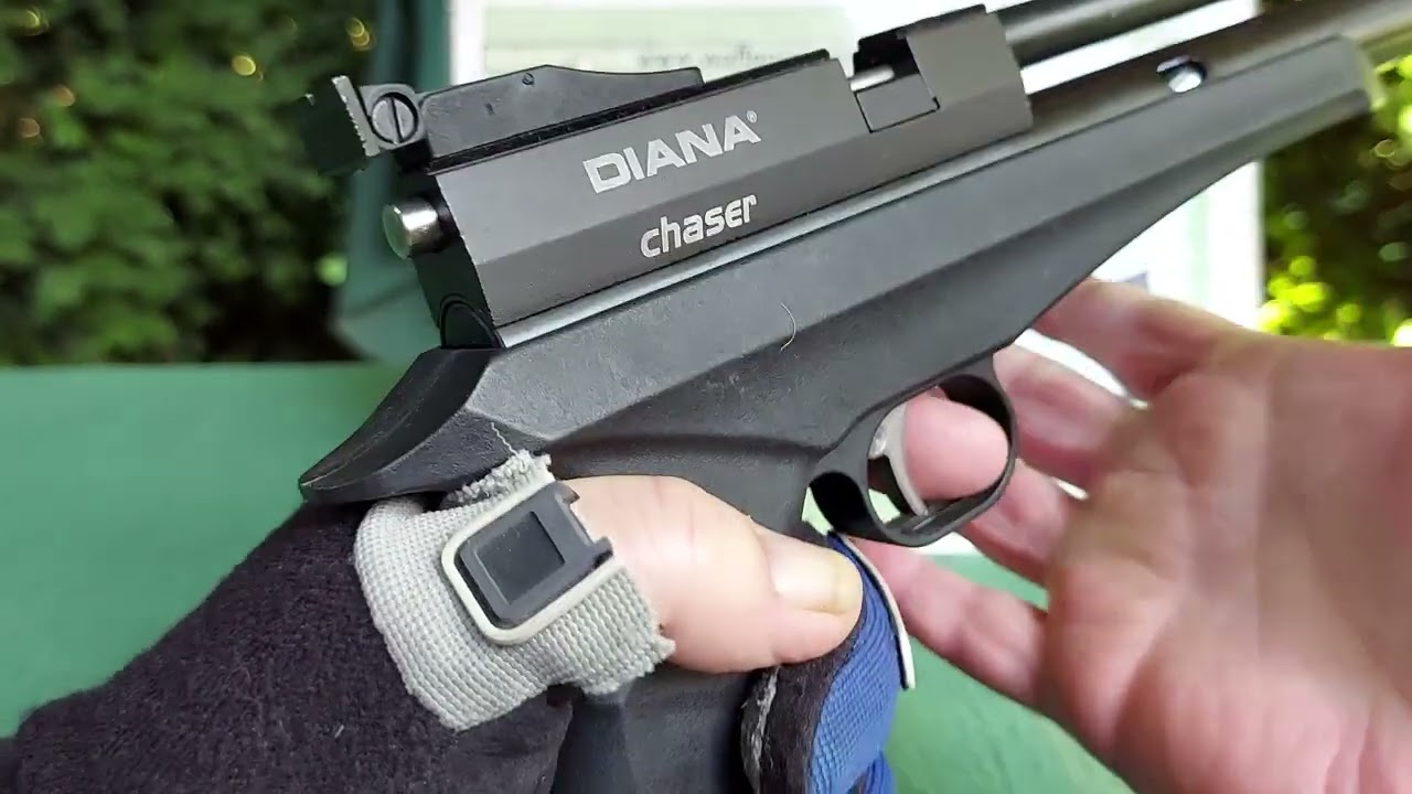 Airgun : Diana Chaser Pistole Handling--ErklärBärVid by WPU./ASG CZ Shadow 2.