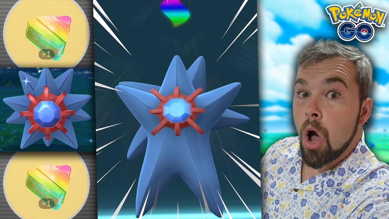 День рейдов на Мега Старми (блестящий)! (Pok&eacute;mon GO)