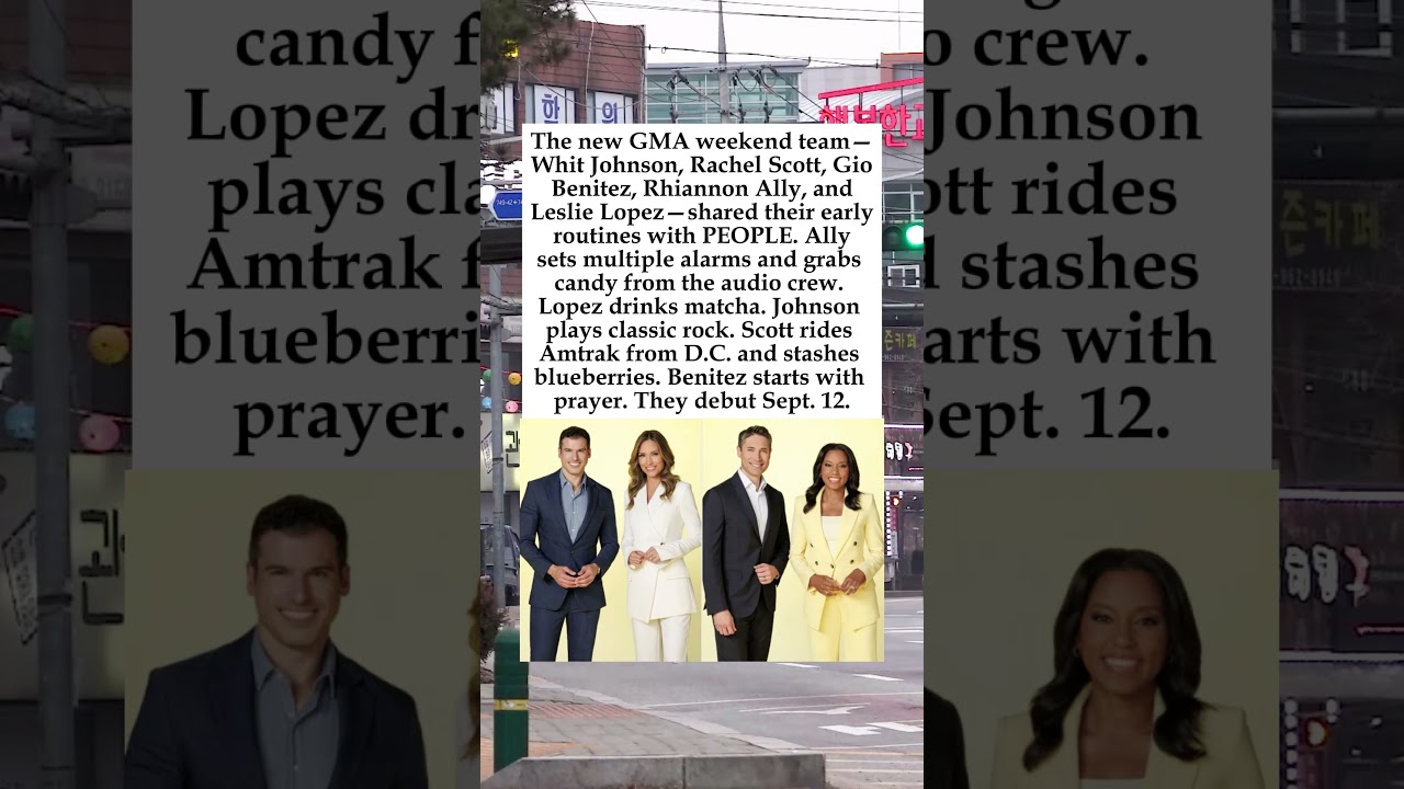 Inside the New GMA Weekend Team&rsquo;s Morning Routines: 4 A.M. Alarms & Secret Snack Stashes #GMA