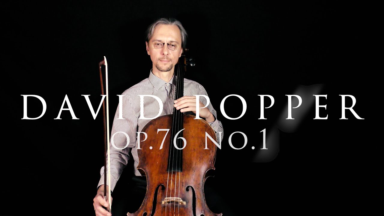 D. Popper Study op. 76 No. 1 Preparatory to the High School (