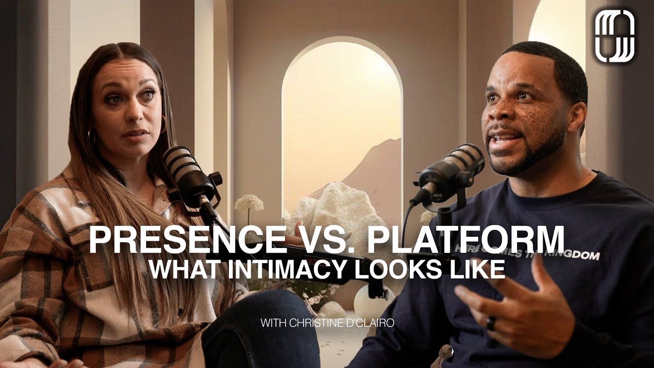 Presence Vs. Platform... Christine D'Clario talks on what Intimacy looks like AND MORE!!!