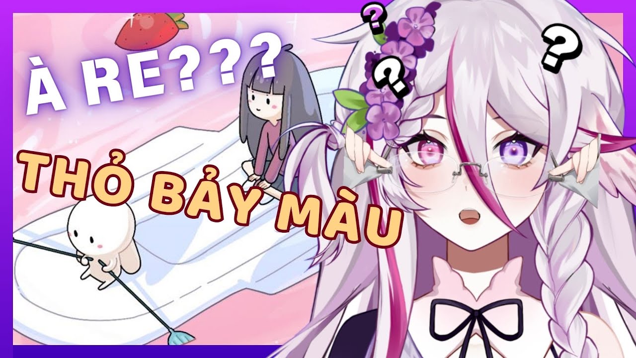 【Reaction】Xem THỎ BÀY MÀU cùng gái anime Luvyie