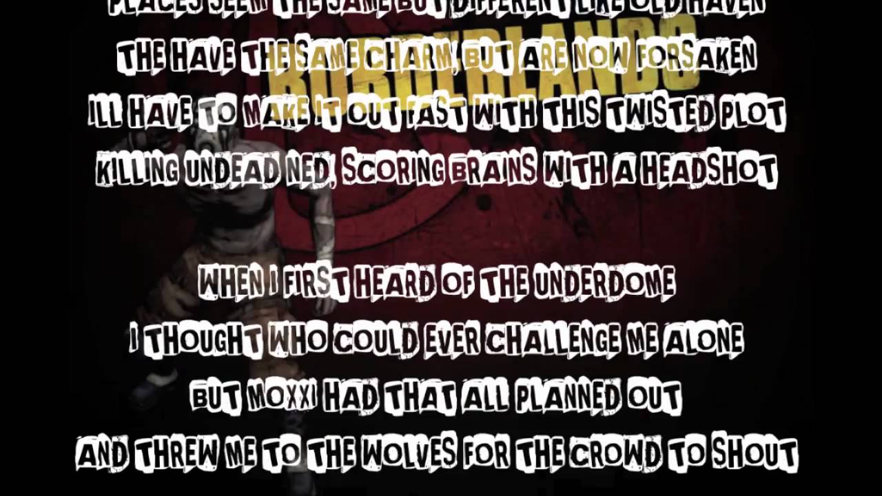 BORDERLINE DISASTER - BORDERLANDS RAP - BORDERLAND DISASTER