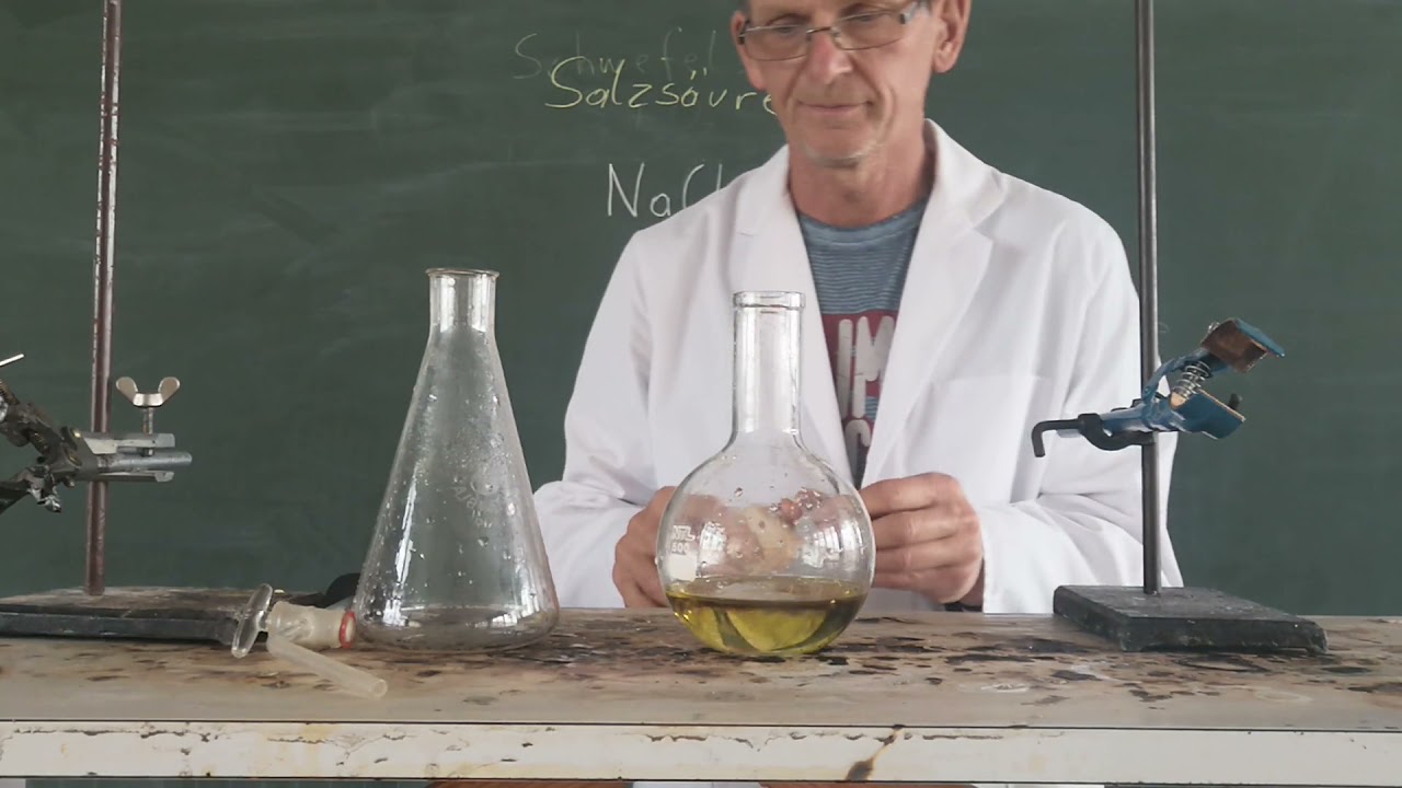 Kochsalz Schwefels&auml;ure drauf