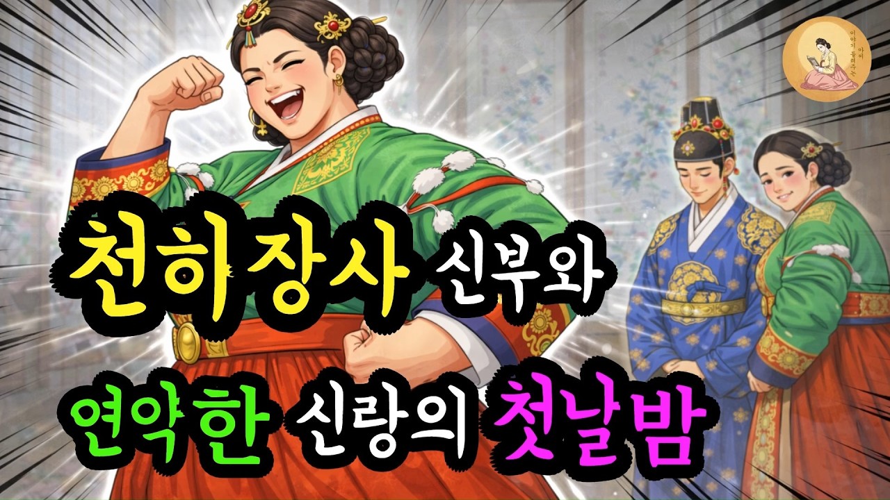 천하장사 신부와 연약한 신랑의 첫날밤 | 야담 민담 전설 설화 옛날이야기 오디오북