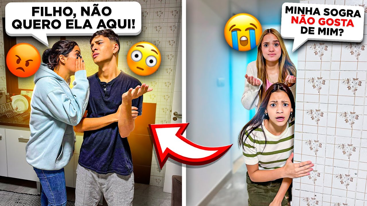 ESCUTEI MINHA SOGRA FALANDO MAL DE MIM PRO MEU NAMORADO! *fiquei muito triste*