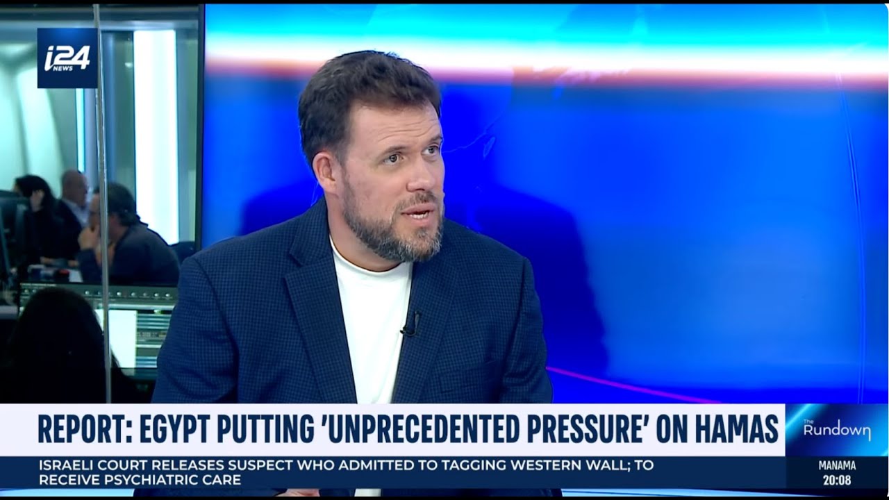 Jonathan Conricus on the IDF preparing for takeover of Gaza City
