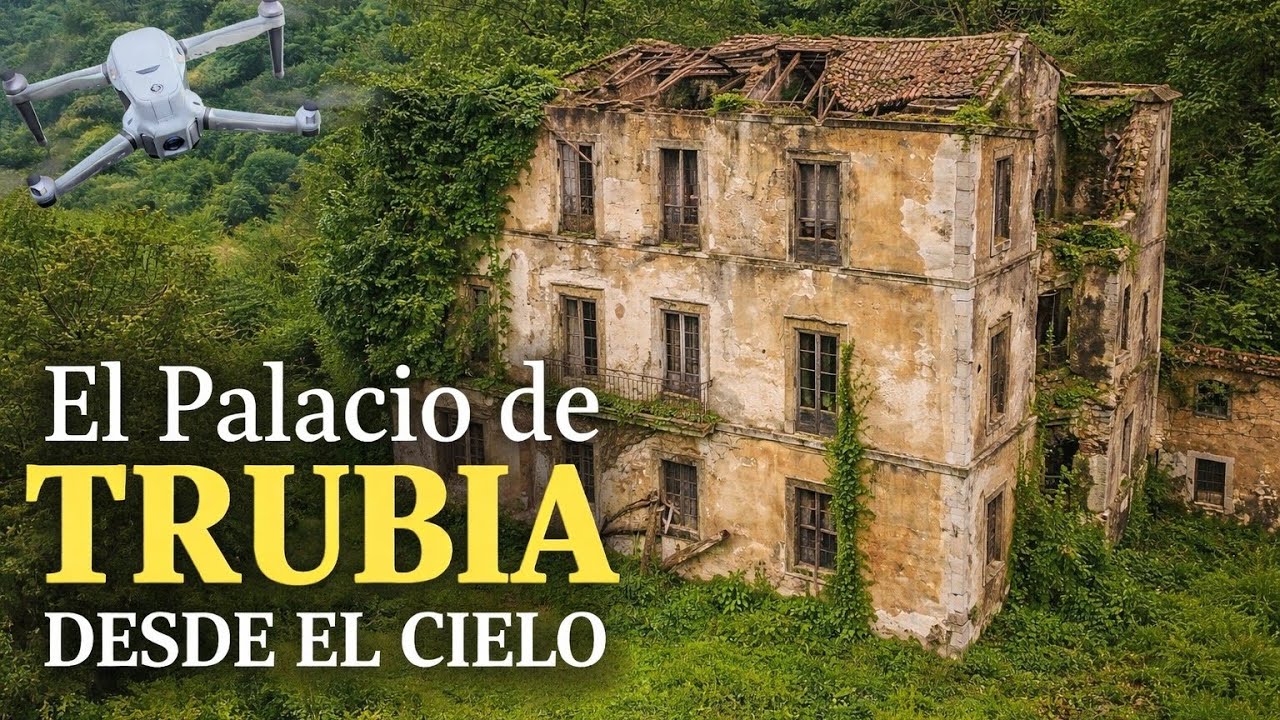 Así se ve este palacio abandonado desde una perspectiva nunca vista