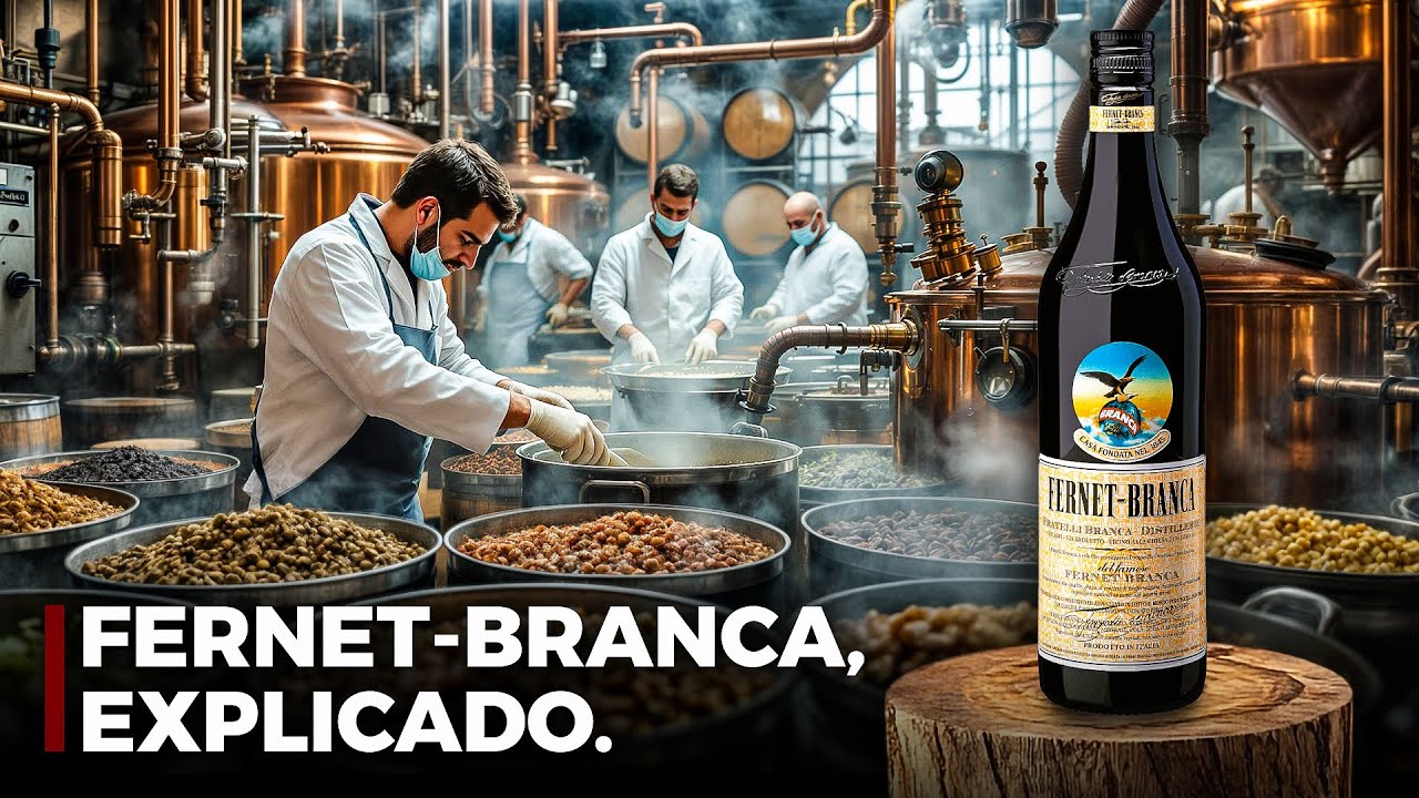 CÓMO se HACE el FERNET BRANCA 🇦🇷 | Proceso en Fábrica 🏭