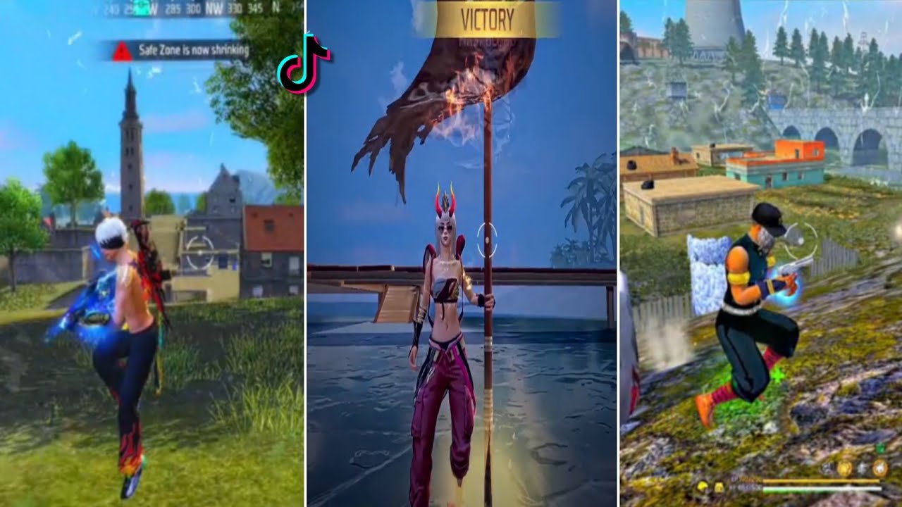 FREE FIRE GAME IS ALWAYS ON TOP📈❤️| TIKTOK EDIT 🚀🗿| FF CLIPS 😱🫣| PART-53