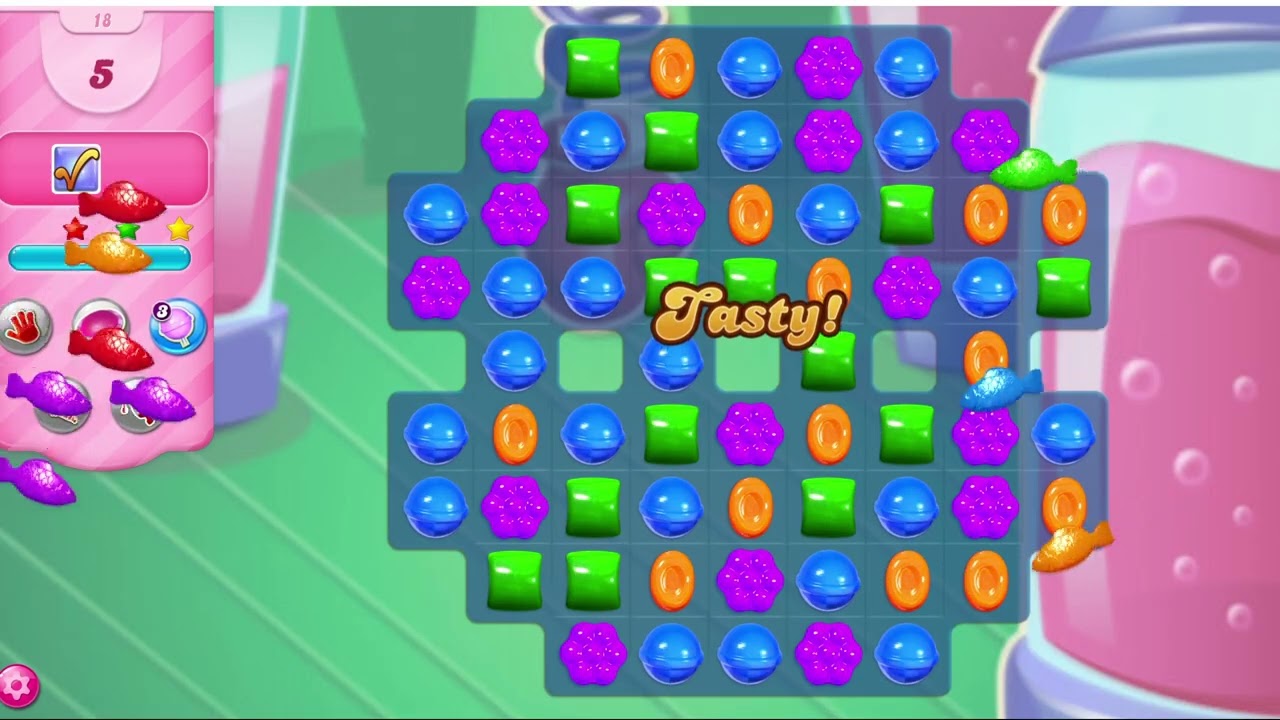 Старая версия Candy Crush Saga на ПК: уровни с 16 по 21