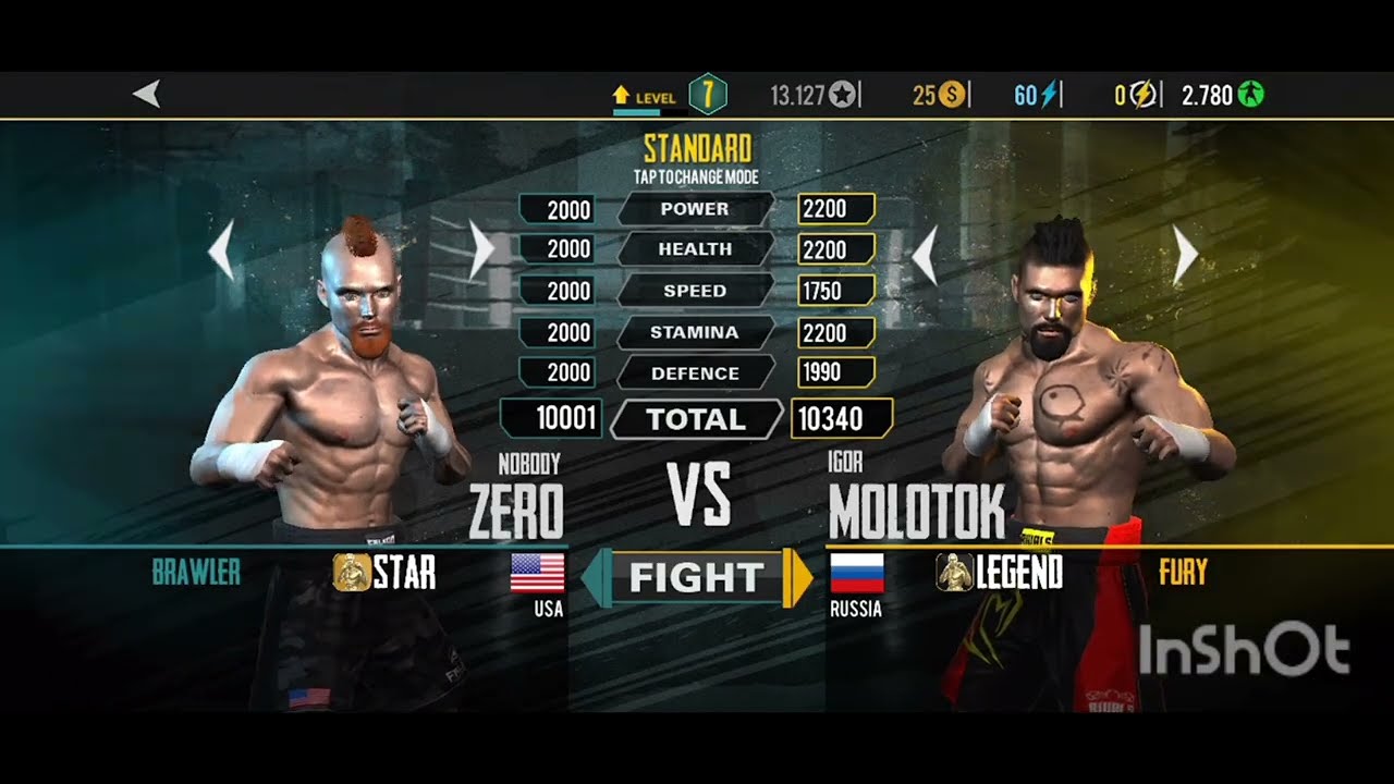 Bare knuckle Boxing Standard Quick Fight Mode VS IGOR MOLOTOK(LEGEND)with his full stats 