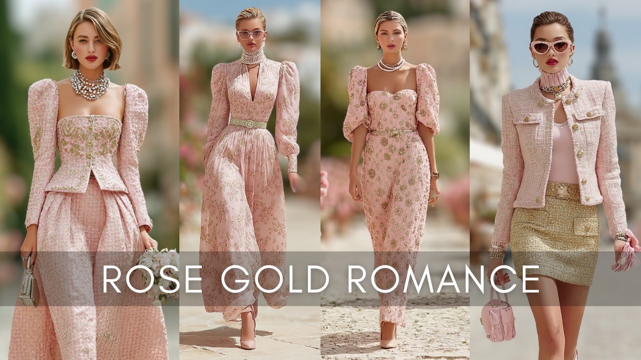 Chanel Spring/Summer 2026: Modern Romantic Dusty Rose & Gold Looks You’ll Love