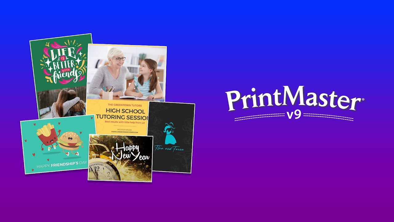 PrintMaster v9 - Working with Headlines
