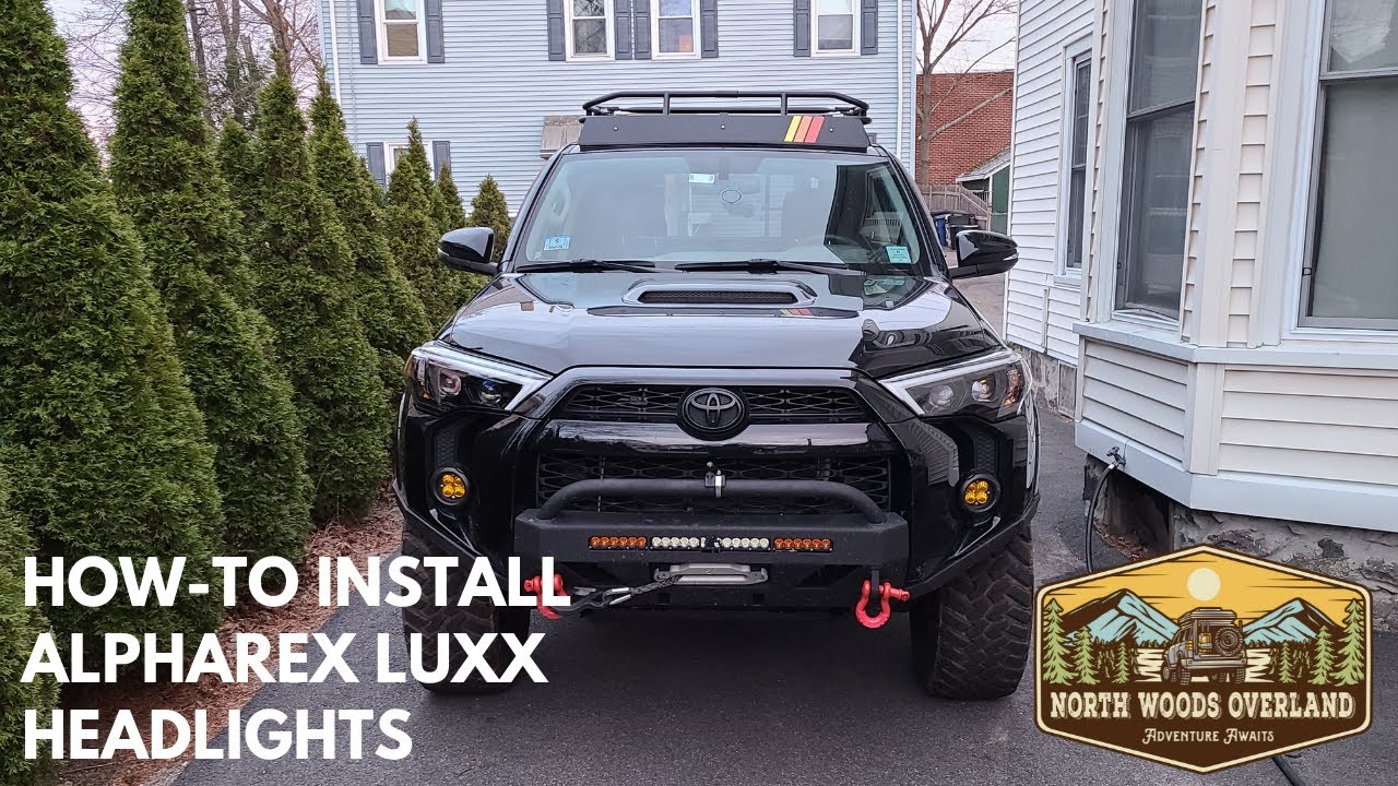 How-To Install Alpharex Luxx Headlights on a 2019 Toyota 4runner (5th Gen)