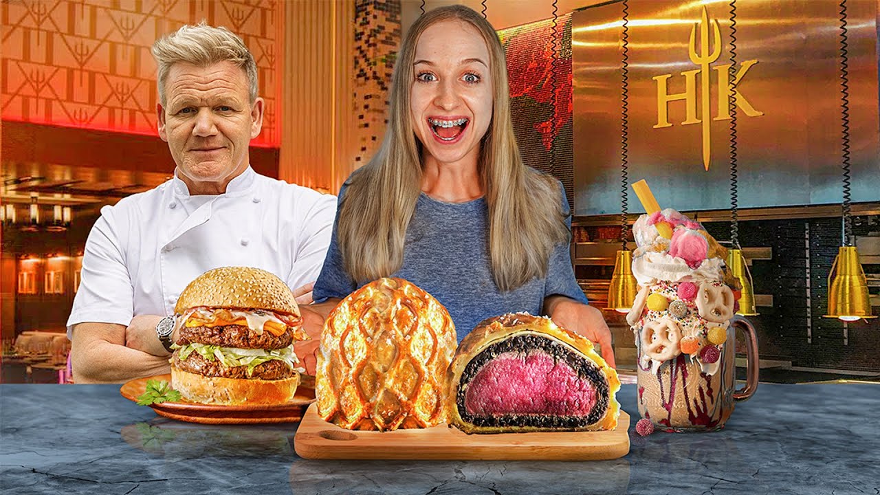 JEMY TYLKO W RESTAURACJACH GORDONA RAMSAYA PRZEZ CAŁY DZIEŃ!