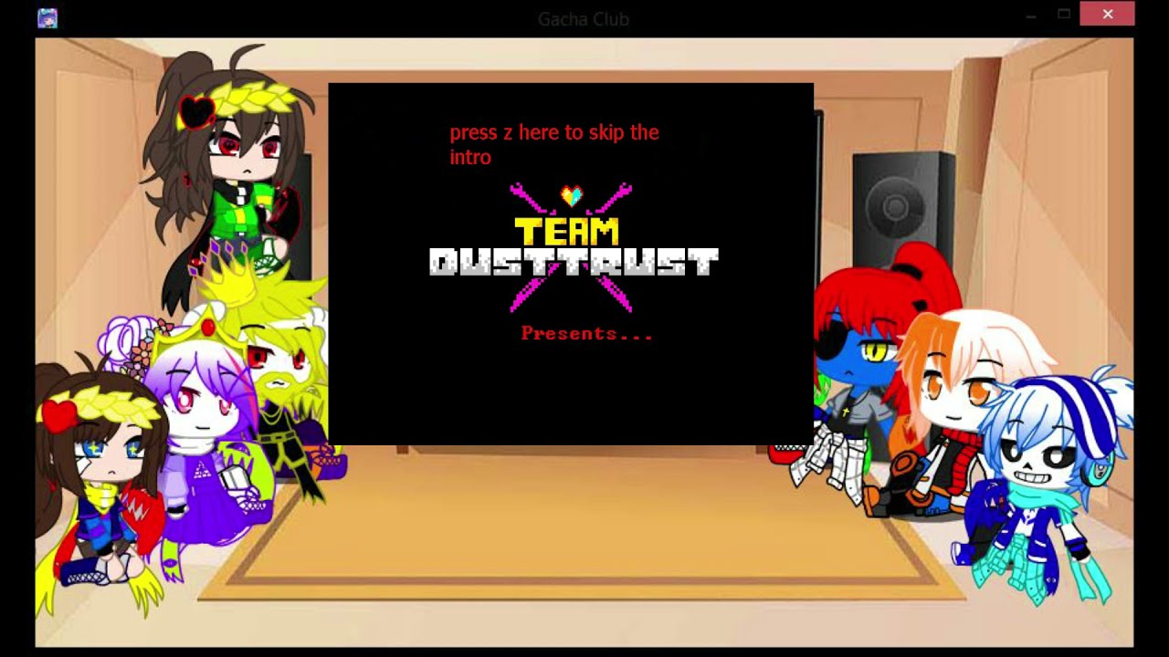 Cobratale (mi AU) Reaccionan a Dusttrust Sans Phase 2