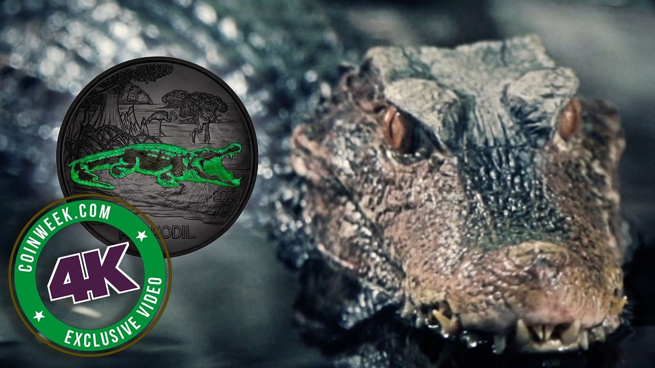 CoinWeek: How the Crocodile 3-Euro Coin Gets its Color - 4K Video