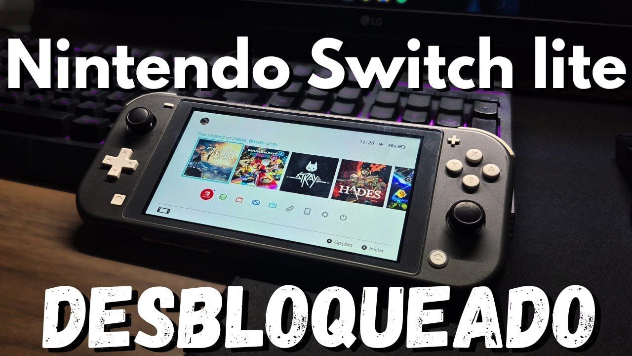 Melhor console portátil pra 2026 | Nintendo switch lite