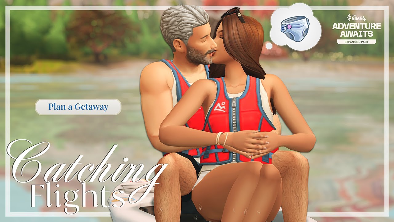 Delulu Is The Solulu - Catching Flights (S2 EP. 3) - The Sims 4 Let's Play