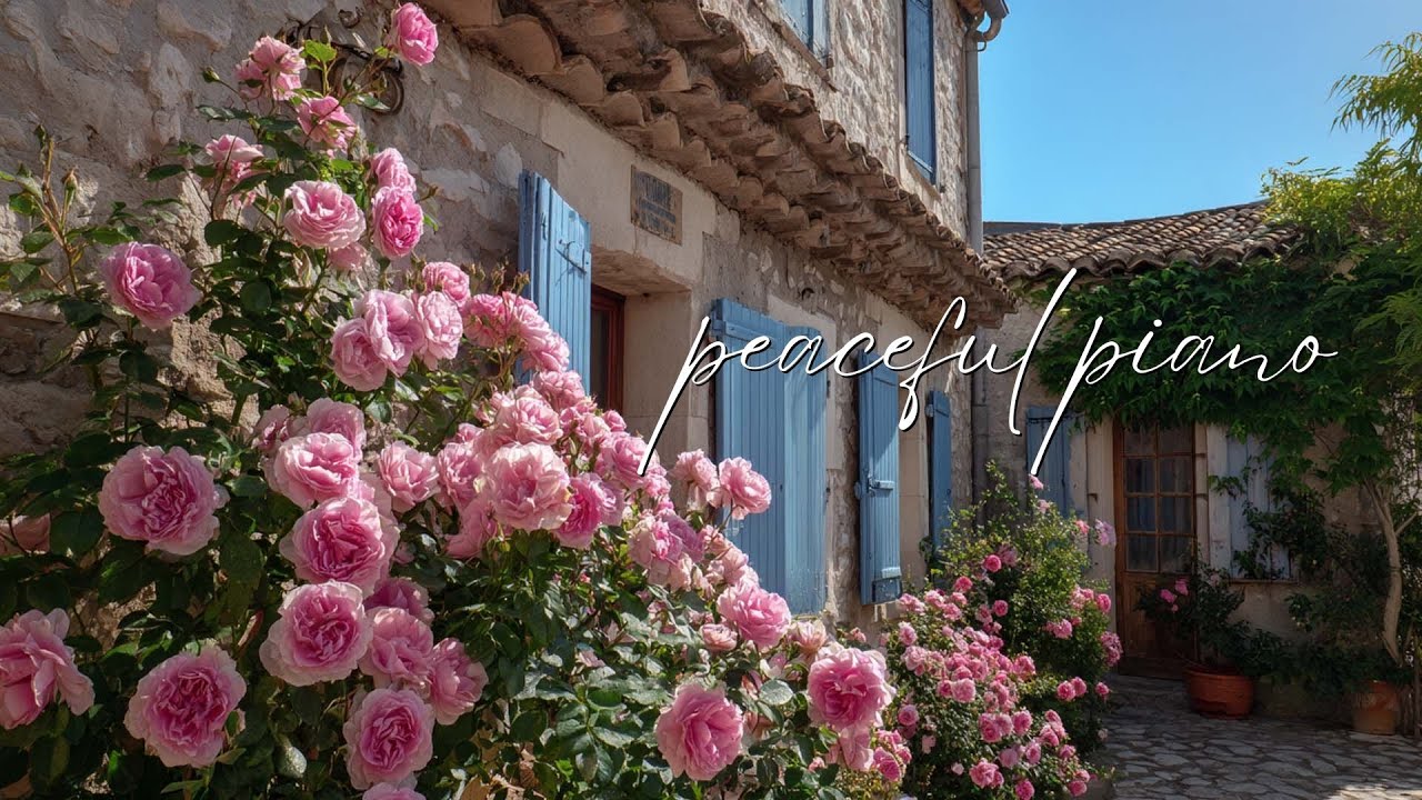 spring day aesthetic 🌸 soft piano for reading pages, study flow & calm home vibes ✍️