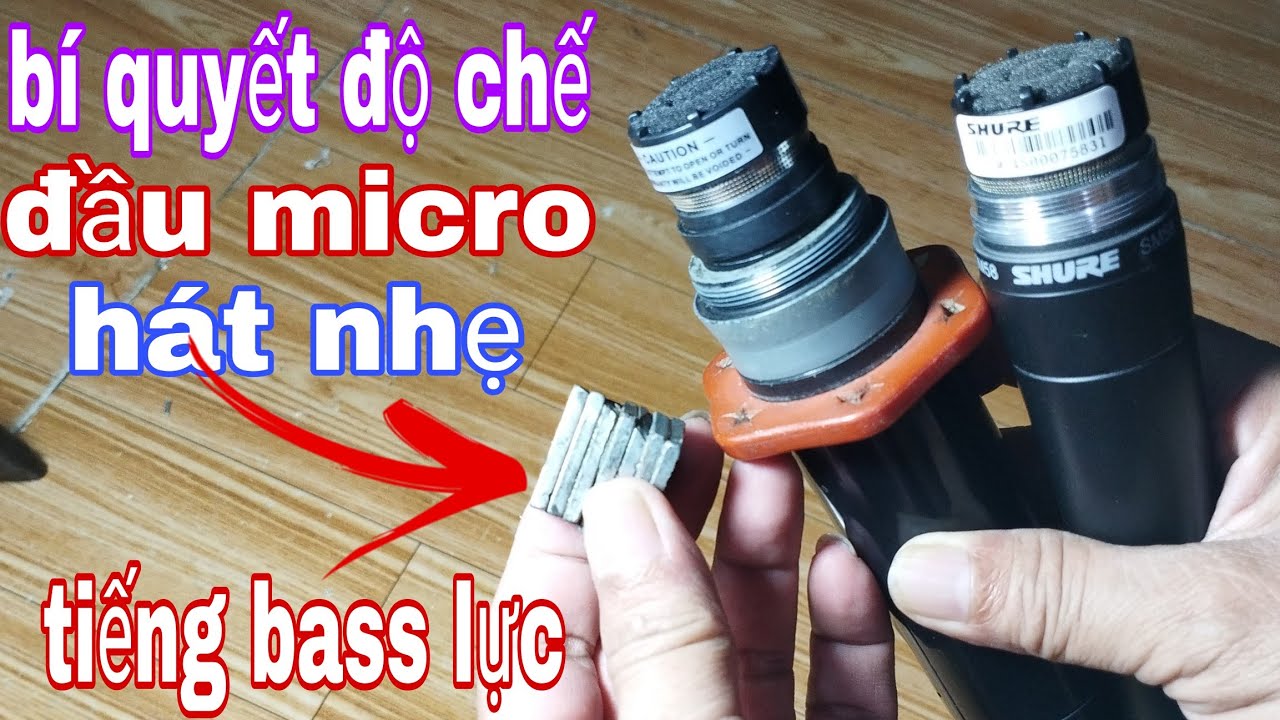 Video gây bão trên YouTube, dùng nam châm xe đạp điện độ chế cho micro hát siêu hay.