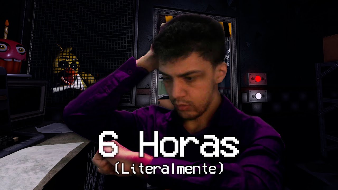 Sobrevivendo 6 Horas no Freddy's 🐻