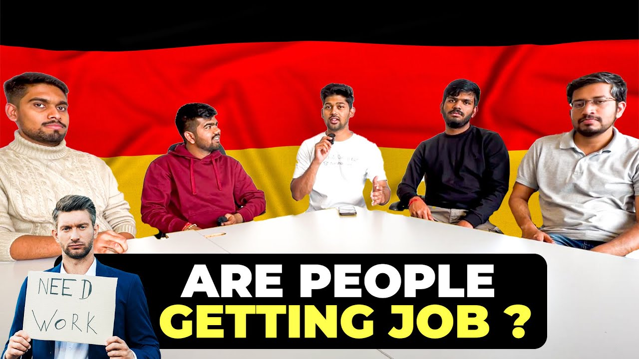 ARE PEOPLE GETTING JOBS IN GERMANY 🇩🇪? Are freshers struggling the most ?