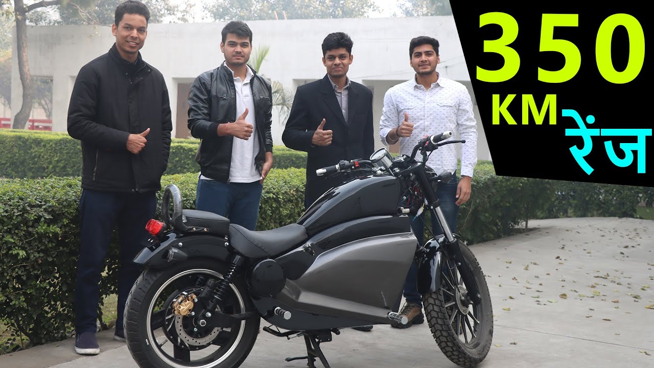 India's First Cruiser Electric Bike - Mazout Electric | 350 km Range | EV India Expo 2021