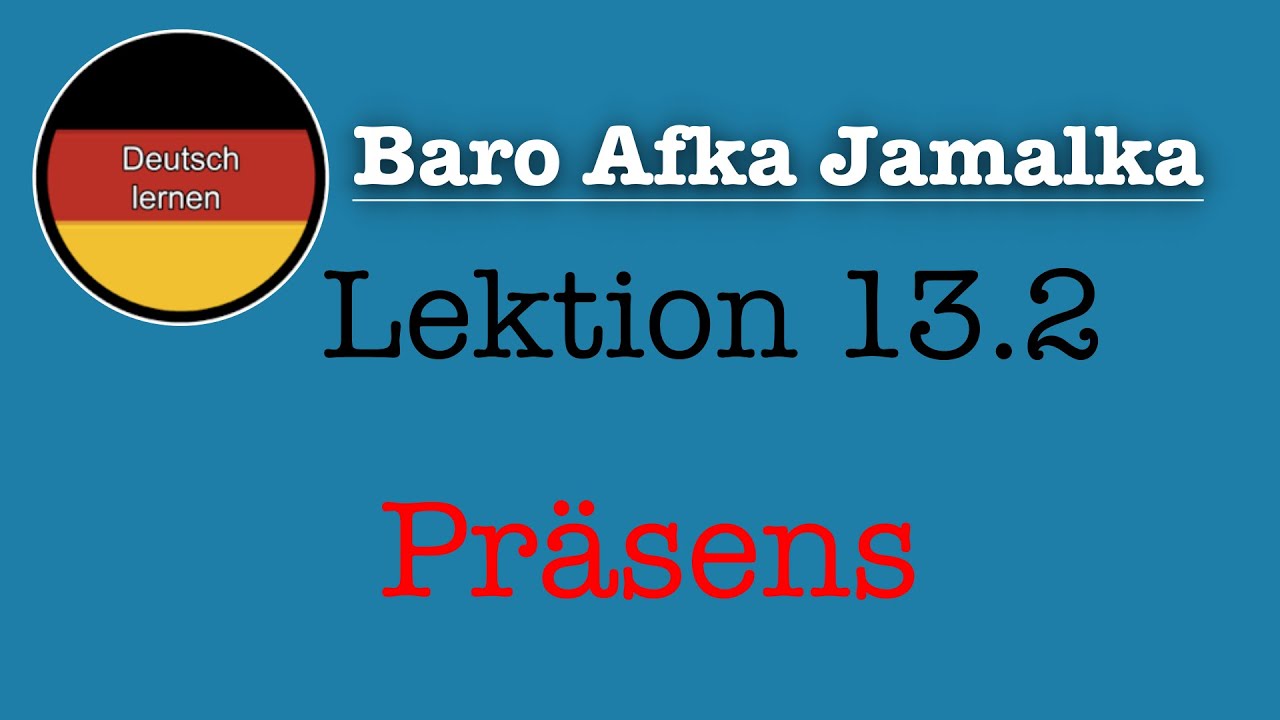 Baro Afka Jarmalka | Lektion 13.2 | Präsens - Tagesablauf | Qaliiji.