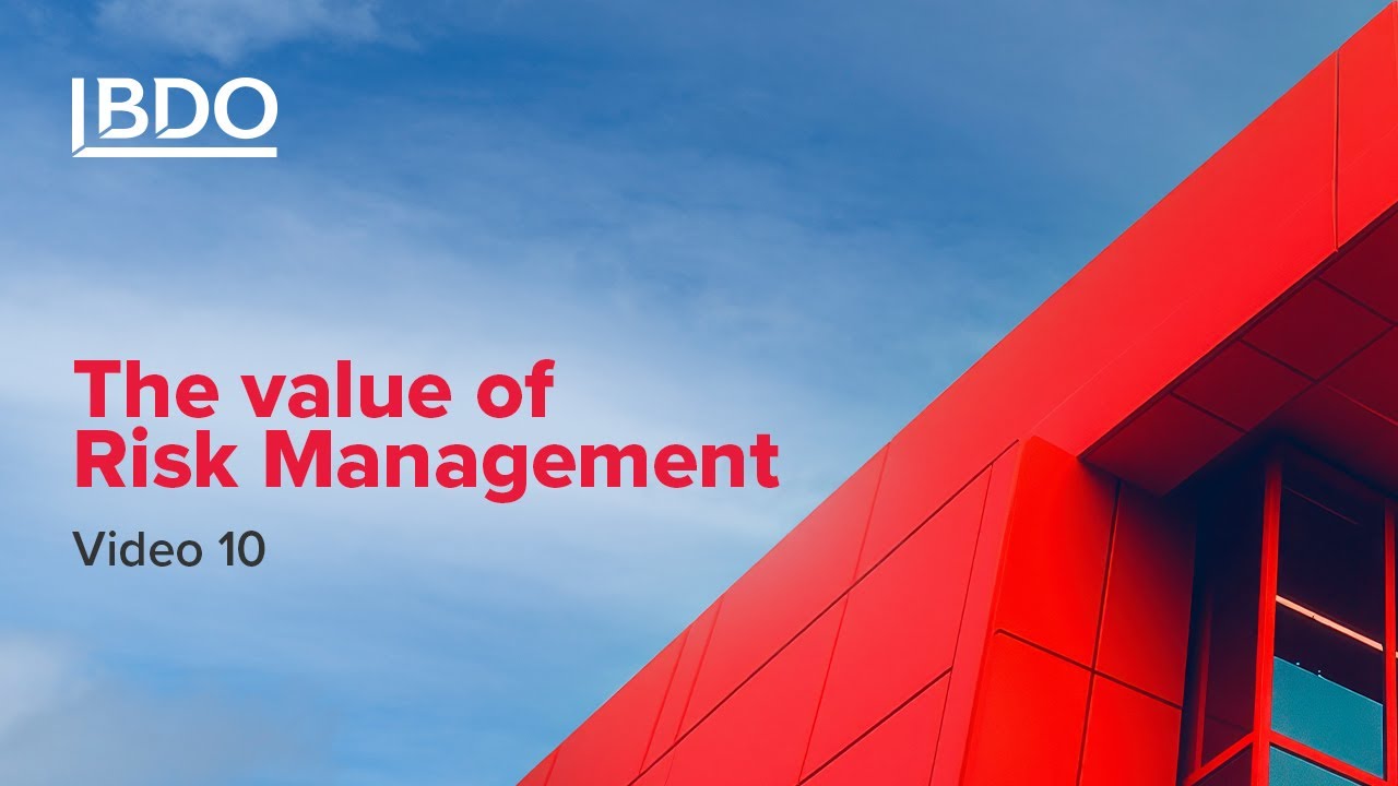 The value of Risk Management