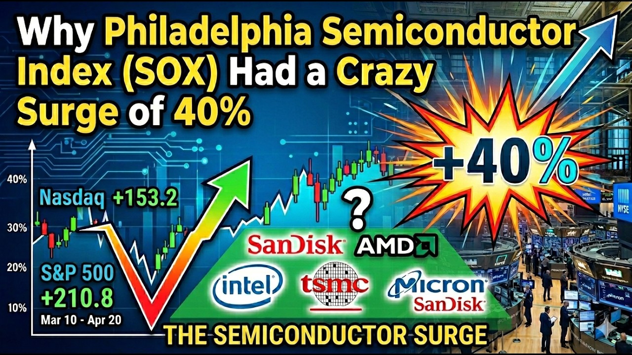 Philadelphia Semiconductor Index SOX Had a Crazy Surge