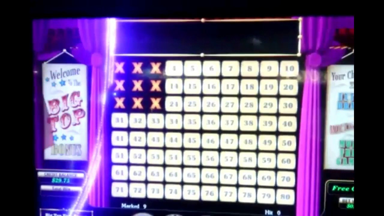 Circus Keno at Dotty's with commentary from yours truly