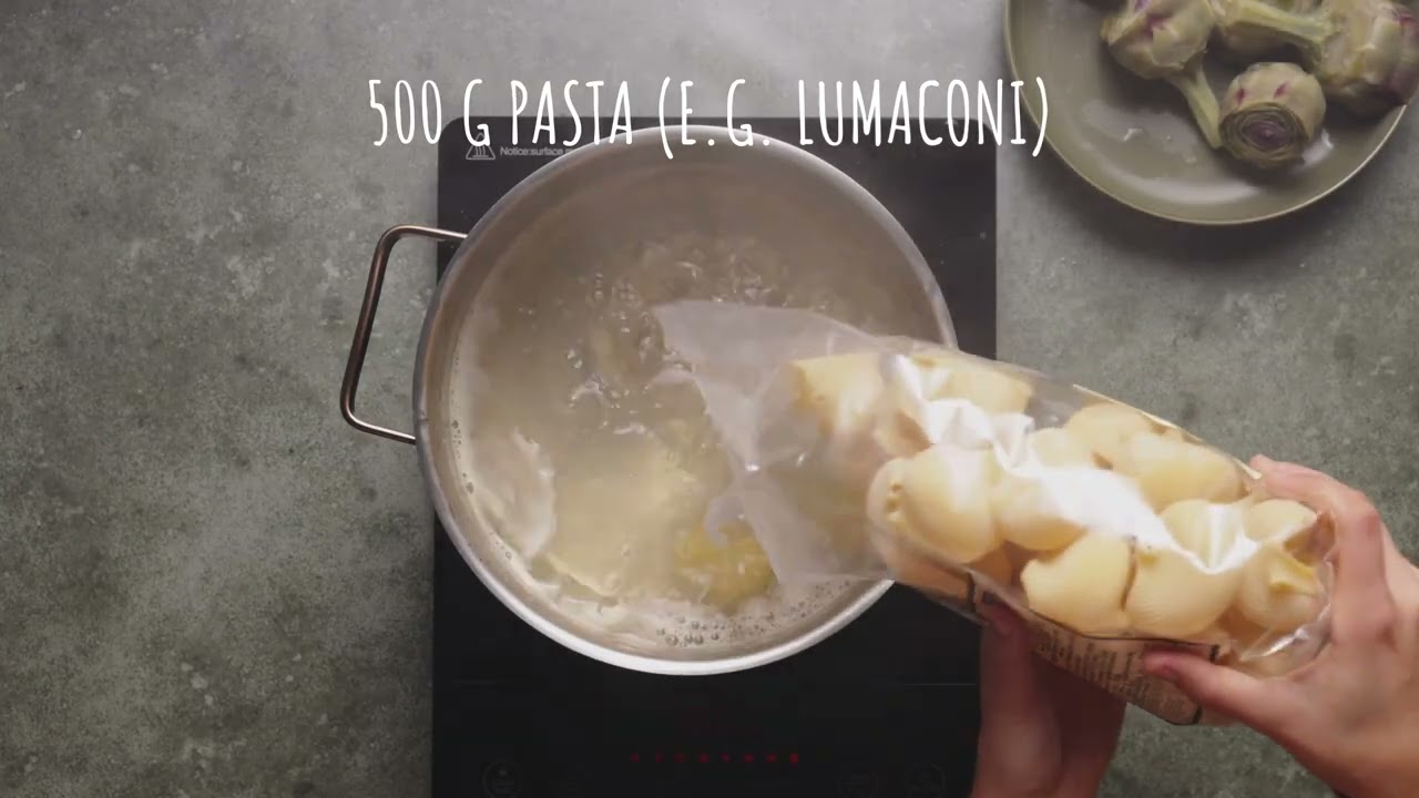 Recipe: Pasta with artichokes in miso butter | FOOBY