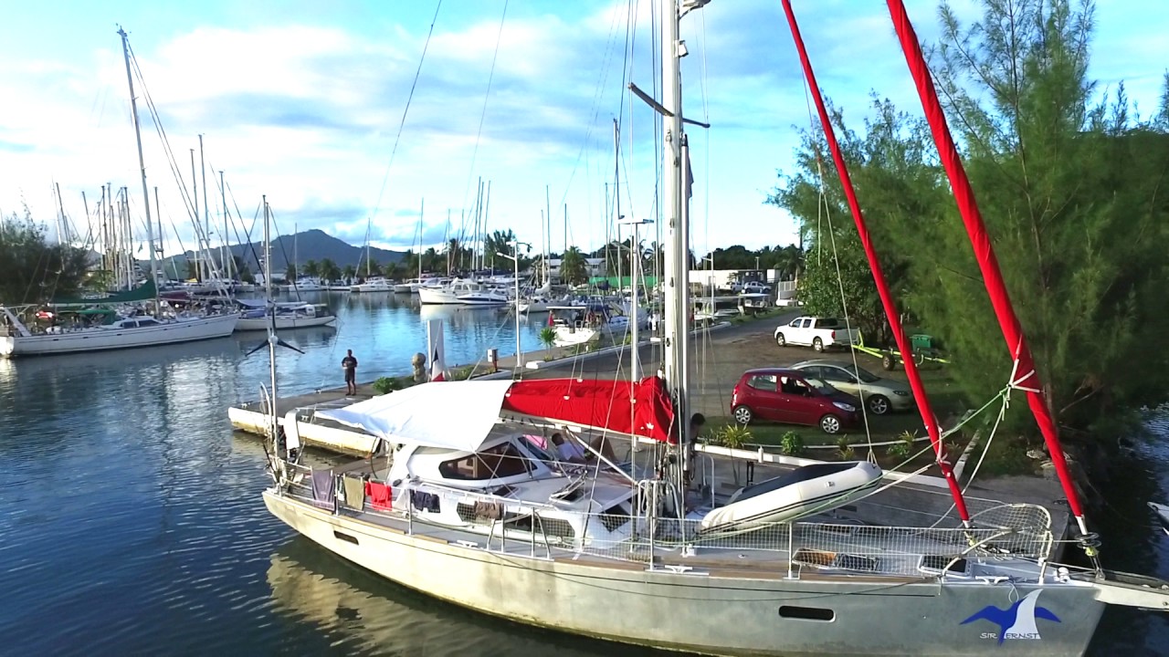 Escale de Sir Ernst &agrave; Raiatea, Polynesie Fran&ccedil;aise