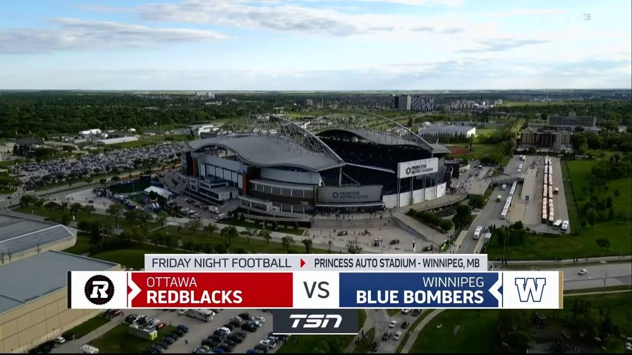 Winnipeg Blue Bombers vs Ottawa REDBLACKS Week 5 Full Game 2024