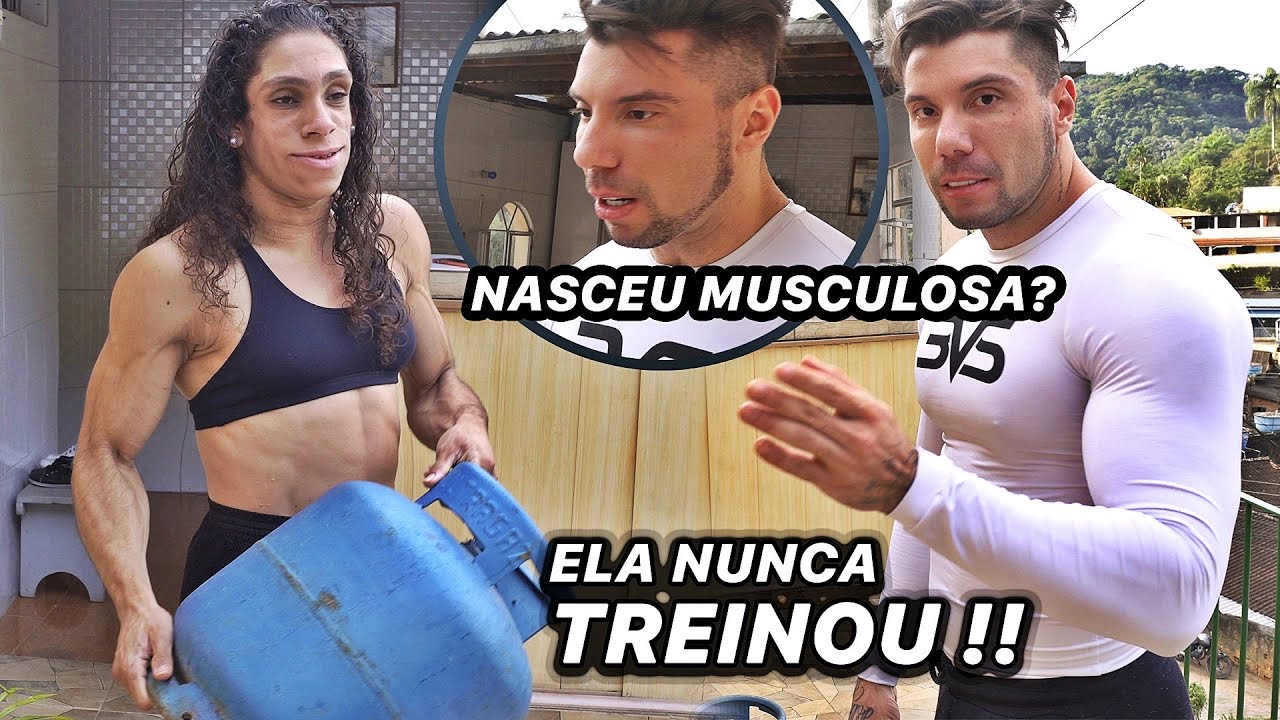 ELA NASCEU MUSCULOSA SEM TREINAR - ENTENDA ESSA CONDIÇÃO