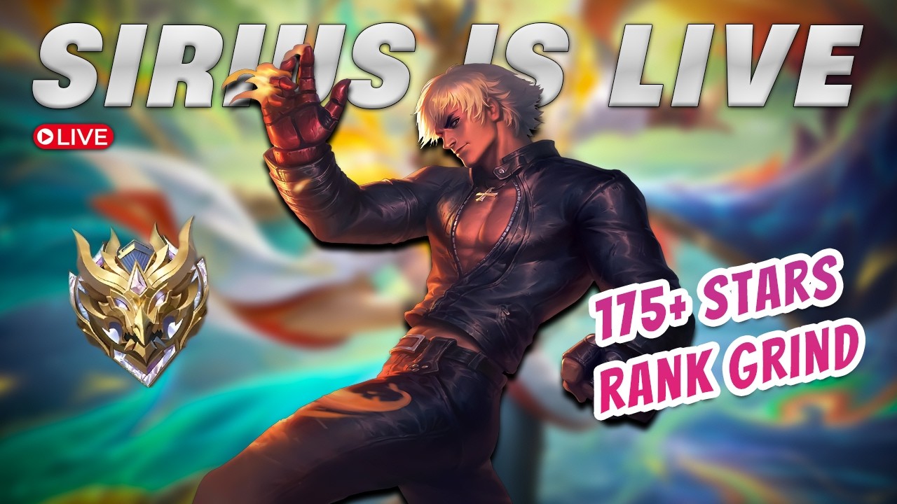 (H) 🔴RANK Push to 175+ Stars. Mobile Legends Bang Bang/Moba Legends 5v5. #moba5v5   #mlbb