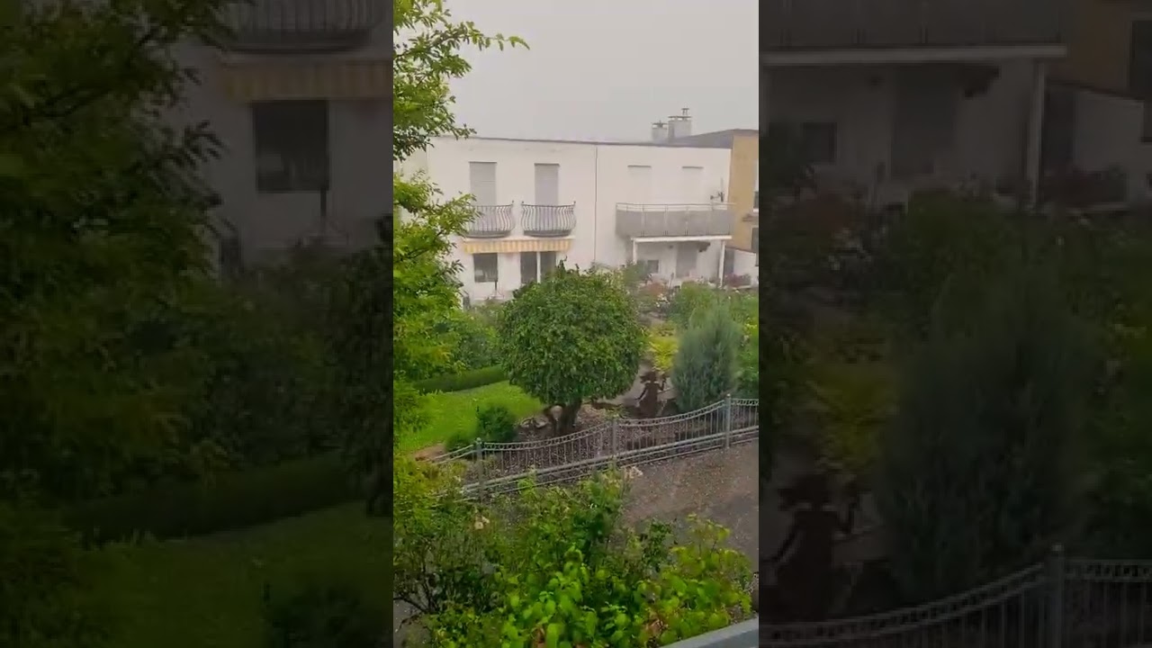 Germany Hailstorm | Schw&auml;bisch Gm&uuml;nd #shorts