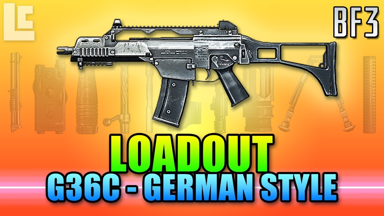 Loadout - G36C German Style (Battlefield 3 Gameplay/Commentary/Review)