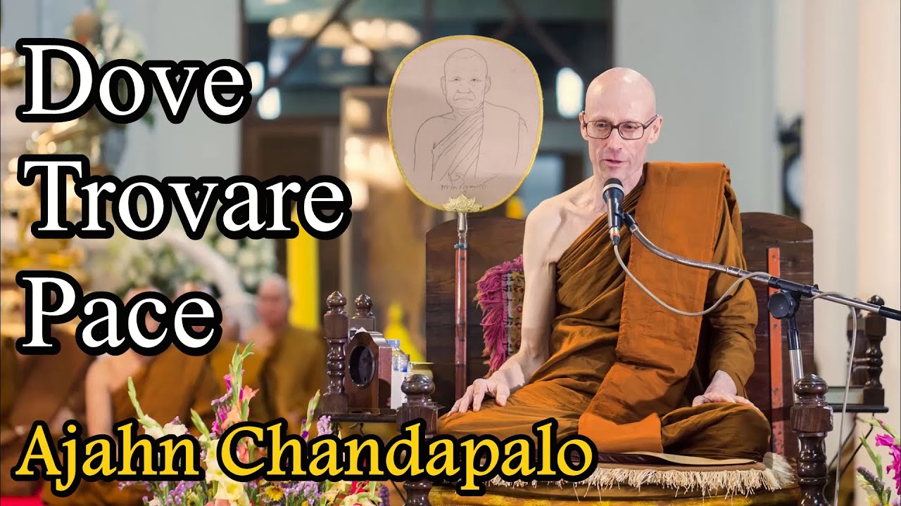 Ajahn Chandapalo - Dove Trovare Pace [Discorsi Audio]