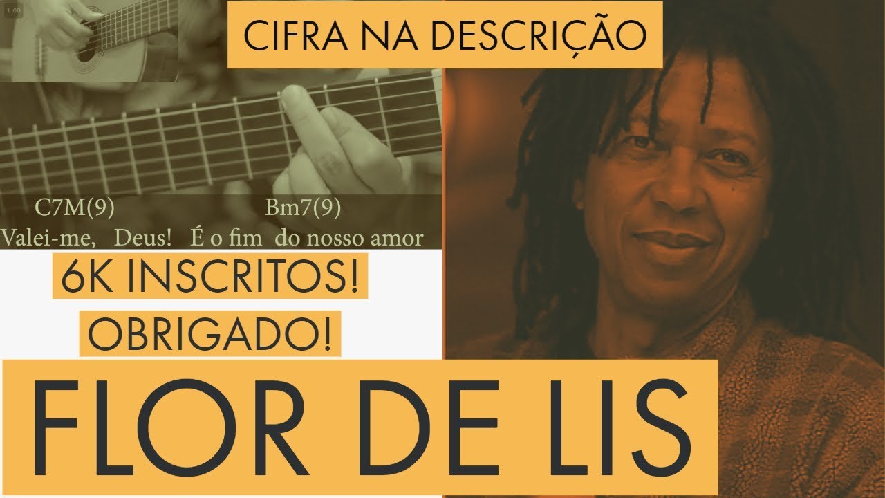 Como tocar violão - Flor de lis - CIFRA NA DESCRIÇÃO