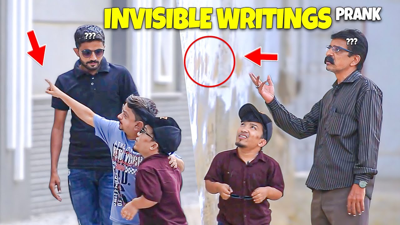 Invisible Writing PRANK - | @NewTalentOfficial