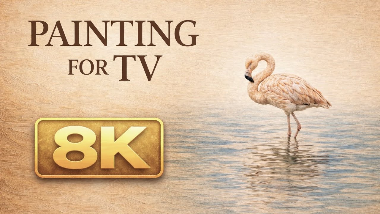 Minimalist Art for TV | Calm Nature Painting | Elegant Ambient Visual