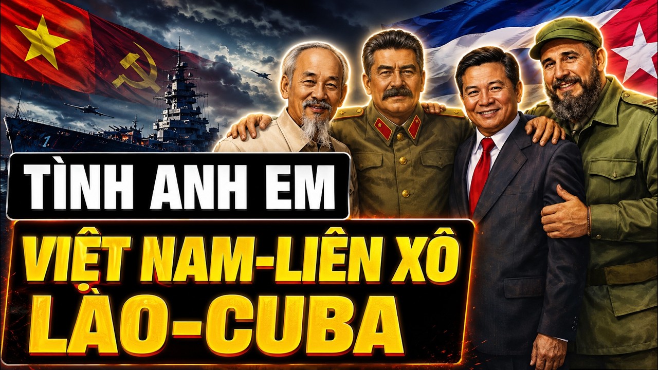 Tình Anh Em : Việt Nam-Liên Xô-Lào-Cuba