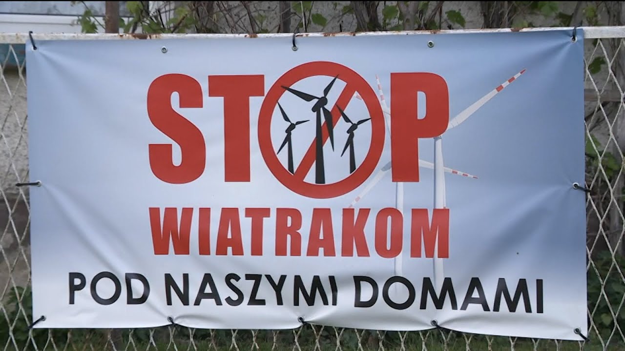 Protest mieszkańców. Nie chcą farmy wiatrowej