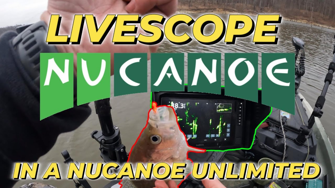 Testing My New LIVESCOPE Setup On My NUCANOE UNLIMITED - East Fork Crappie With Livescope
