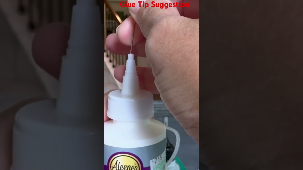 Small tip glue applicator #dollhouseminiatures #miniatures #dollhouse #crafts