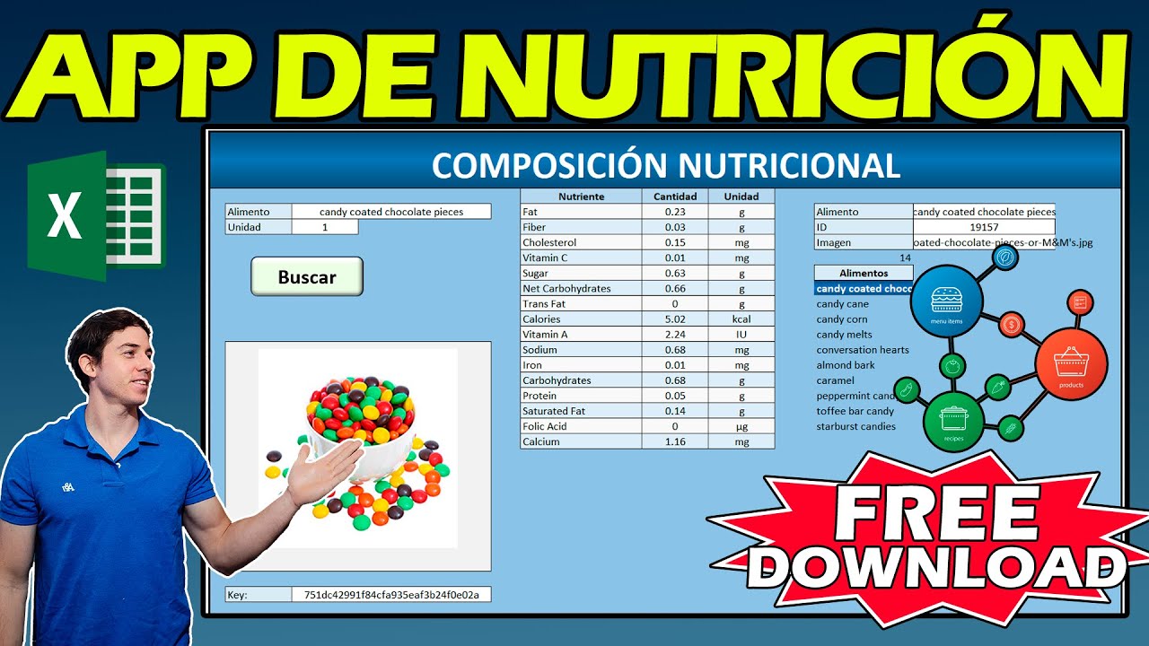 INCREIBLE APP NUTRICIONAL | DESCARGA GRATUITA